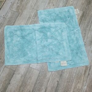 Jessica Simpson Blue Bath Rugs